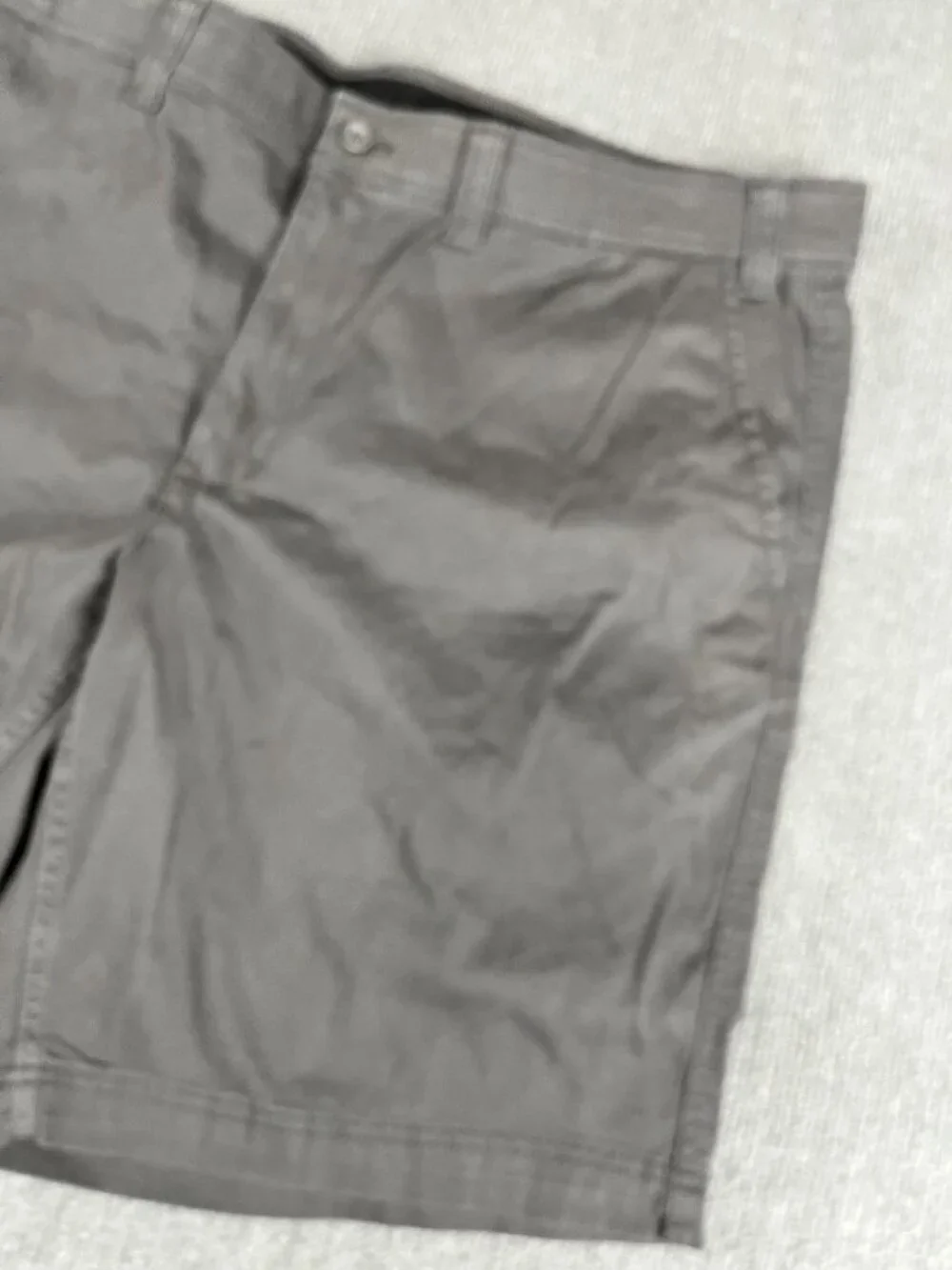 The Foundry Khaki Black Mens Stretch Shorts Size 48